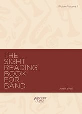 The Sight-Reading Book for Band, Vol. 1 Flute band method book cover